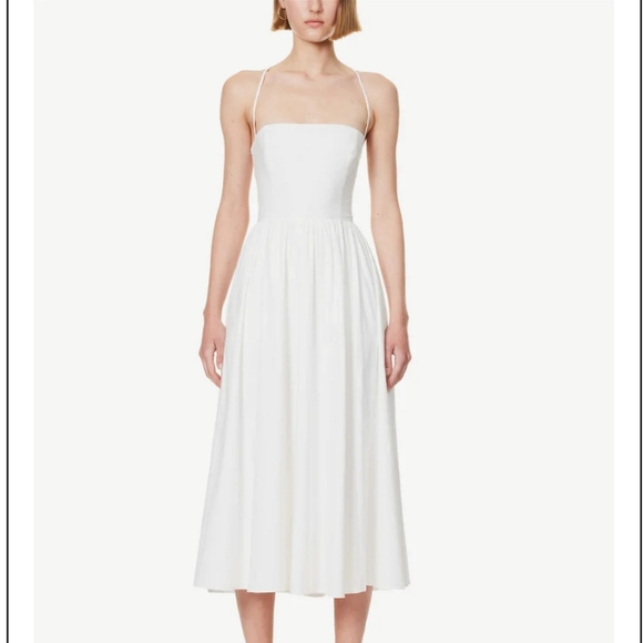 REFORMATION Kaede Dress in White - Picture 3 of 14